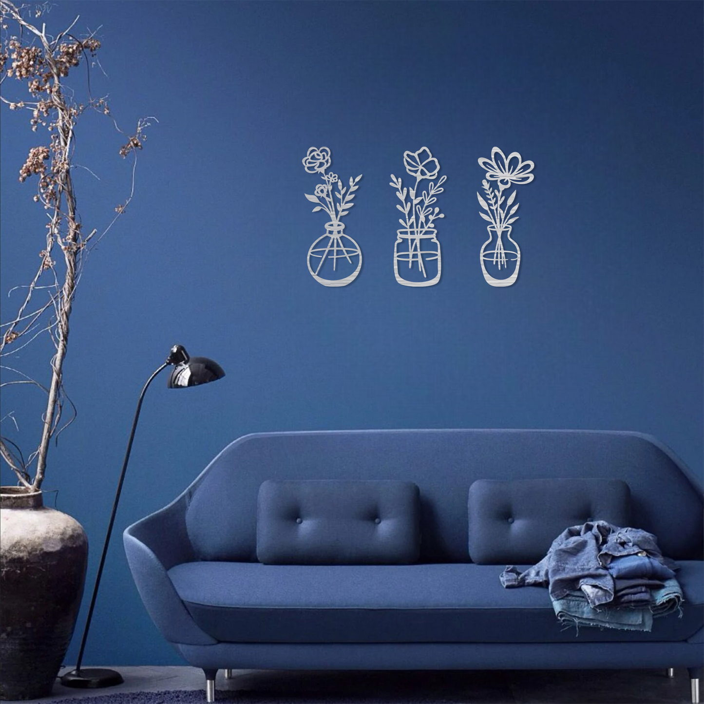 Blooming Vases Wall Art