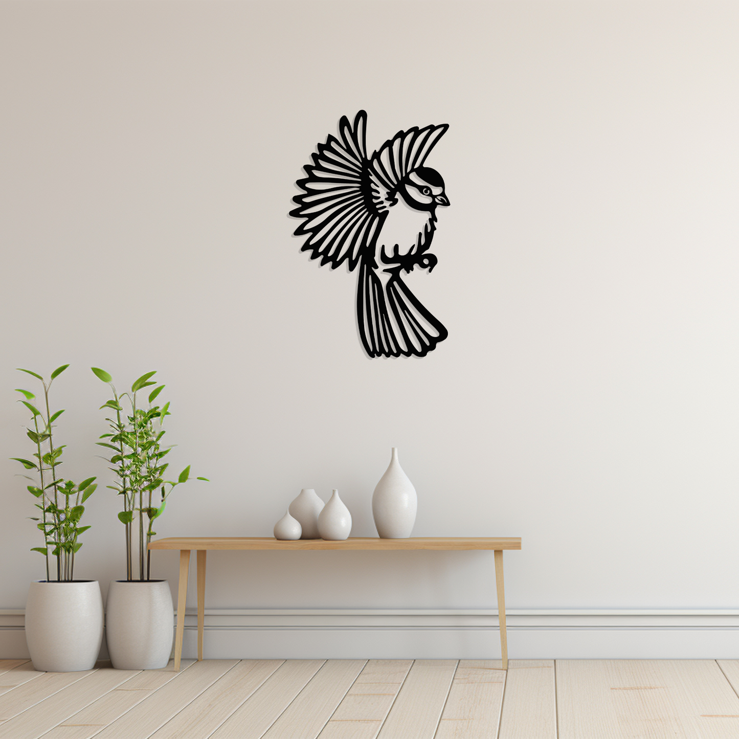 Flying Sparrow Wall Art