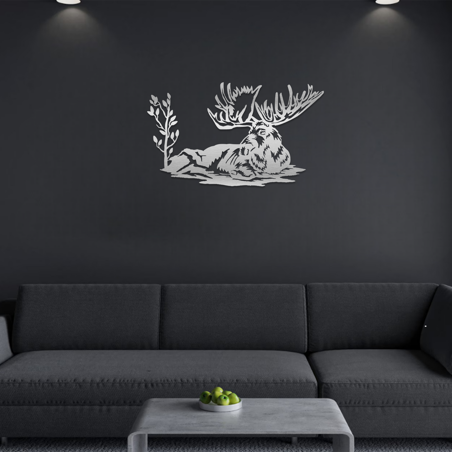 Peaceful Moose Wall Art