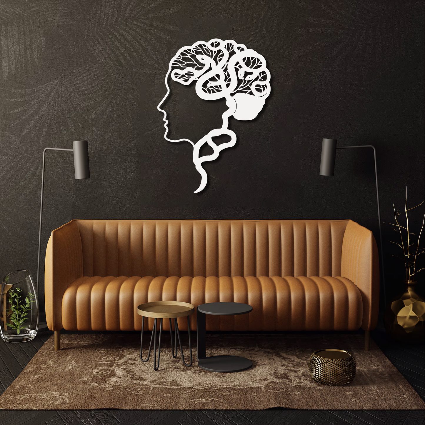 Brainiac Medusa Wall Art