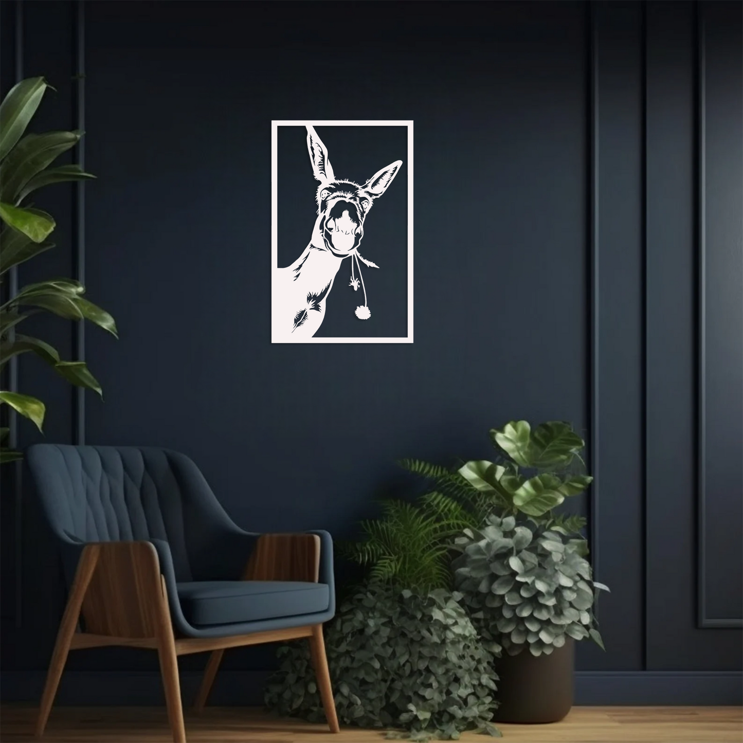 Farmhouse Donkey Wall Art