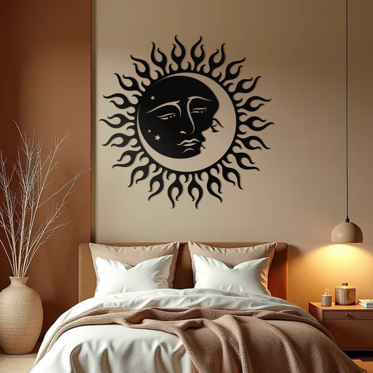 Lunar Flame Wall Art