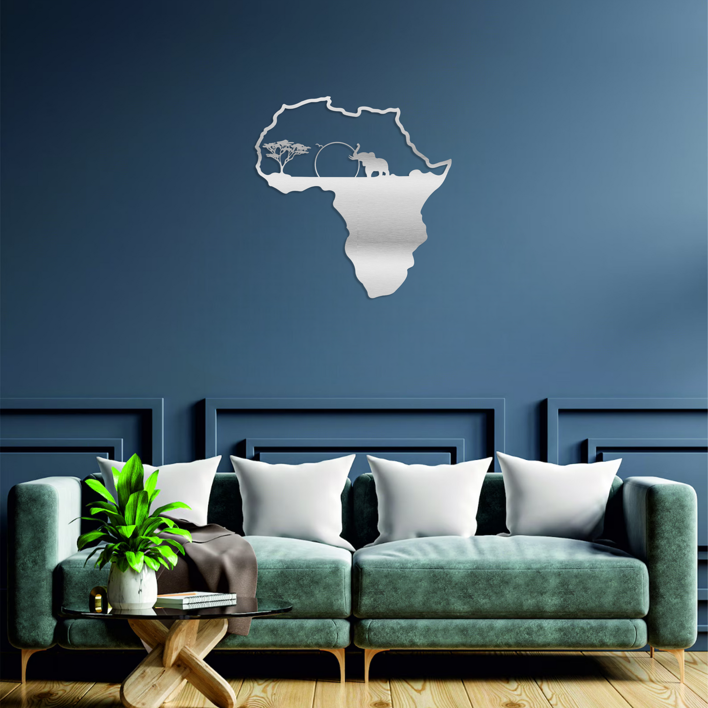 African Sunset Wall Art