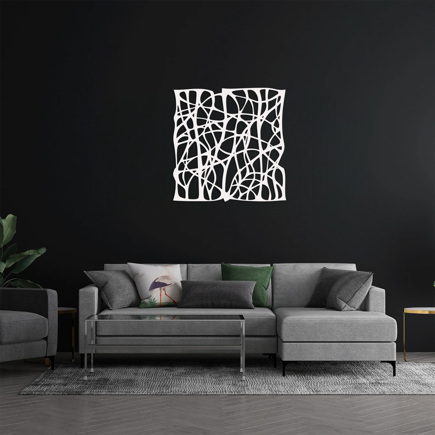 Fluid Lines Wall Art