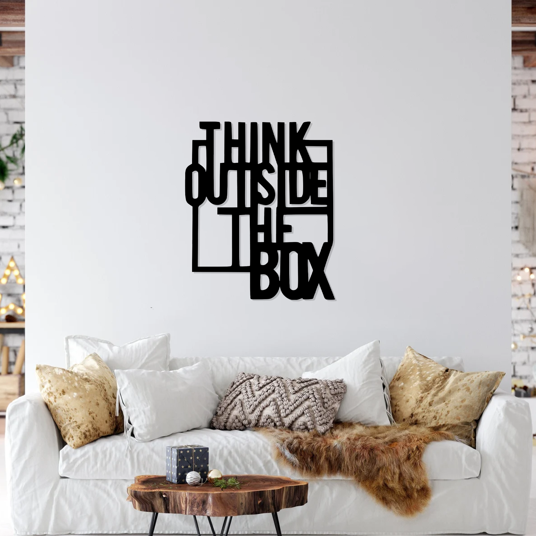 Think Outside The Box Wall Art – Elyseart