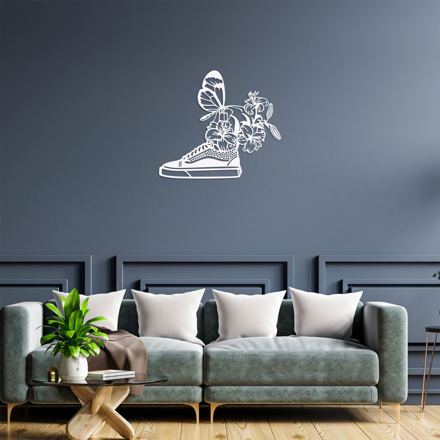 Sneaker Garden Wall Art