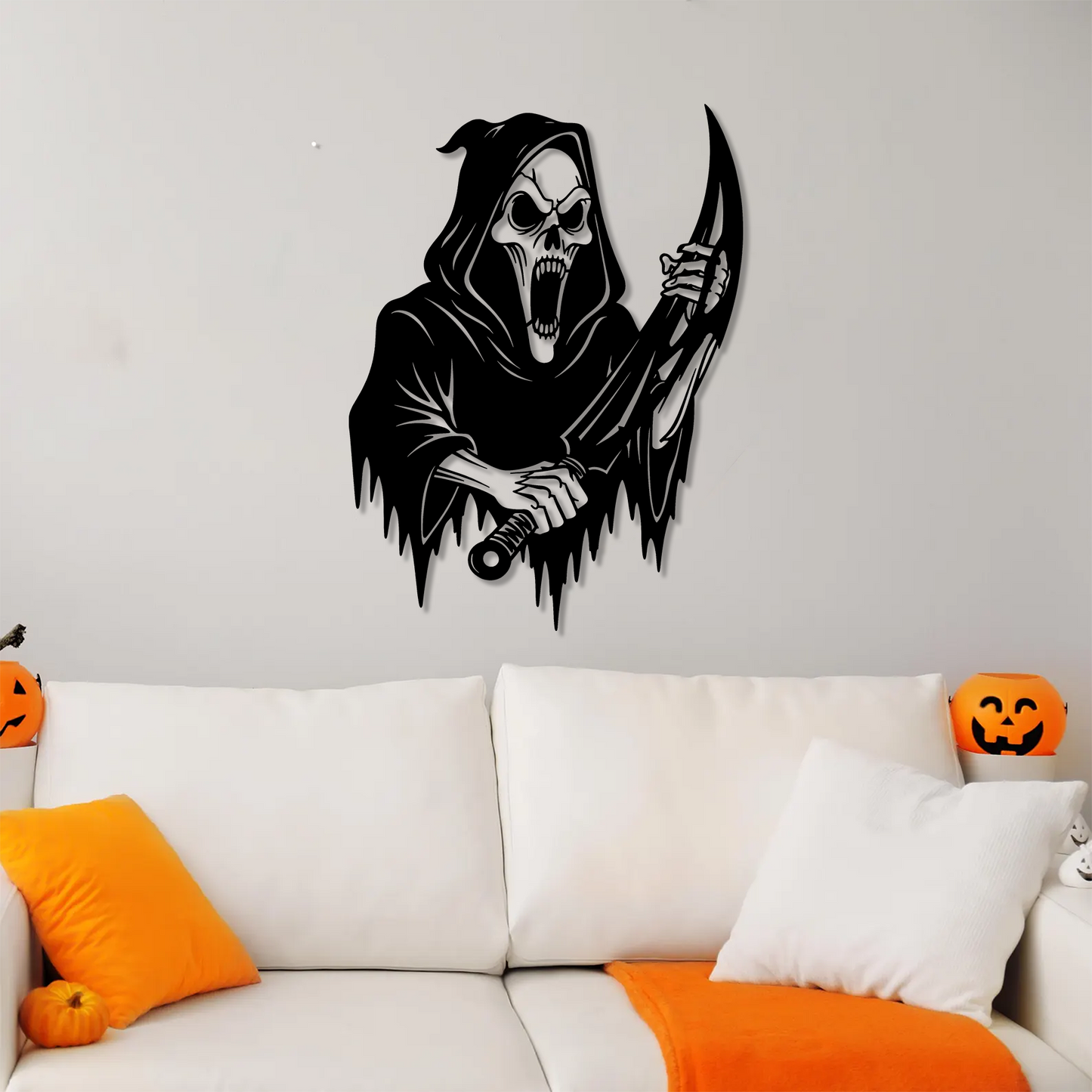 Haunted Reaper Wall Art