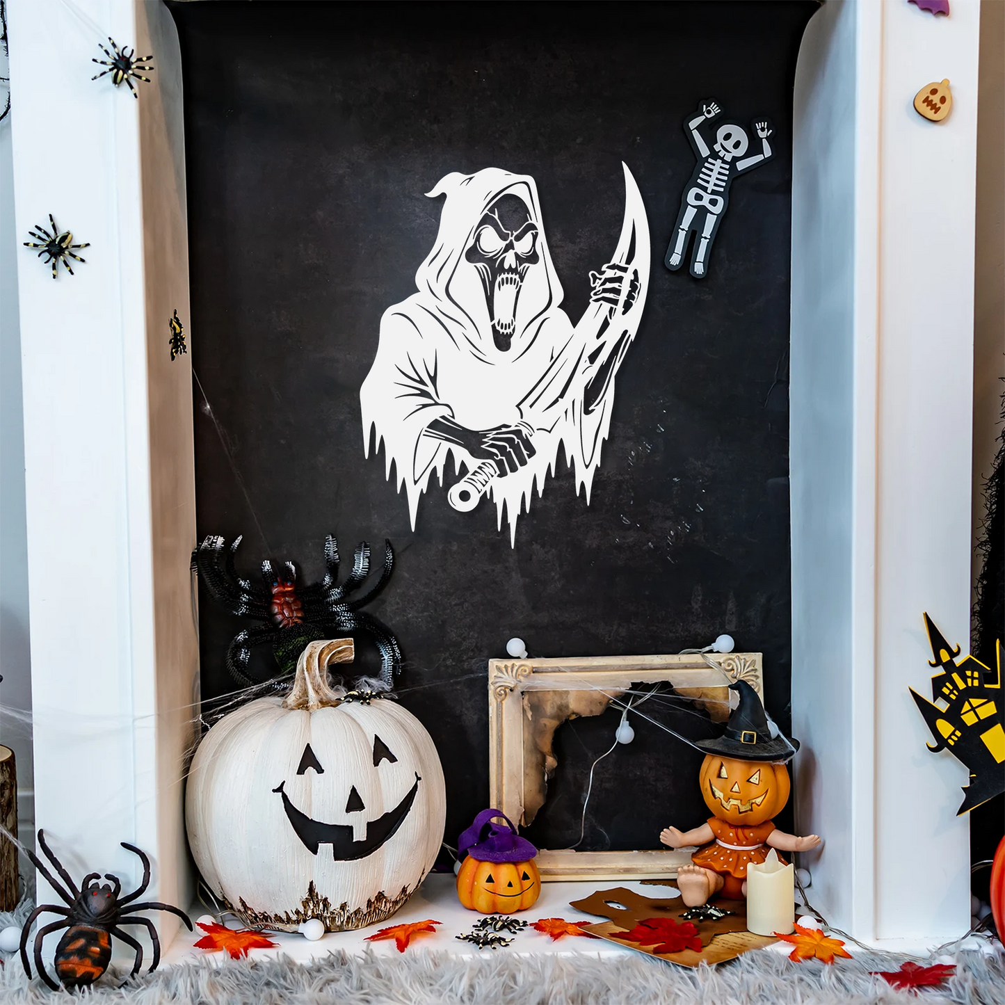 Haunted Reaper Wall Art