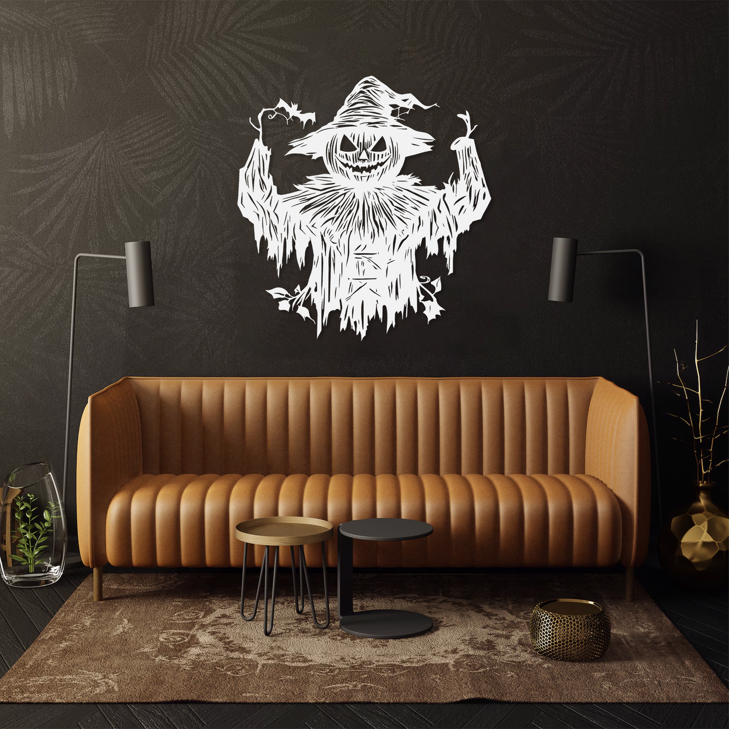 Scary Scarecrow Wall Art