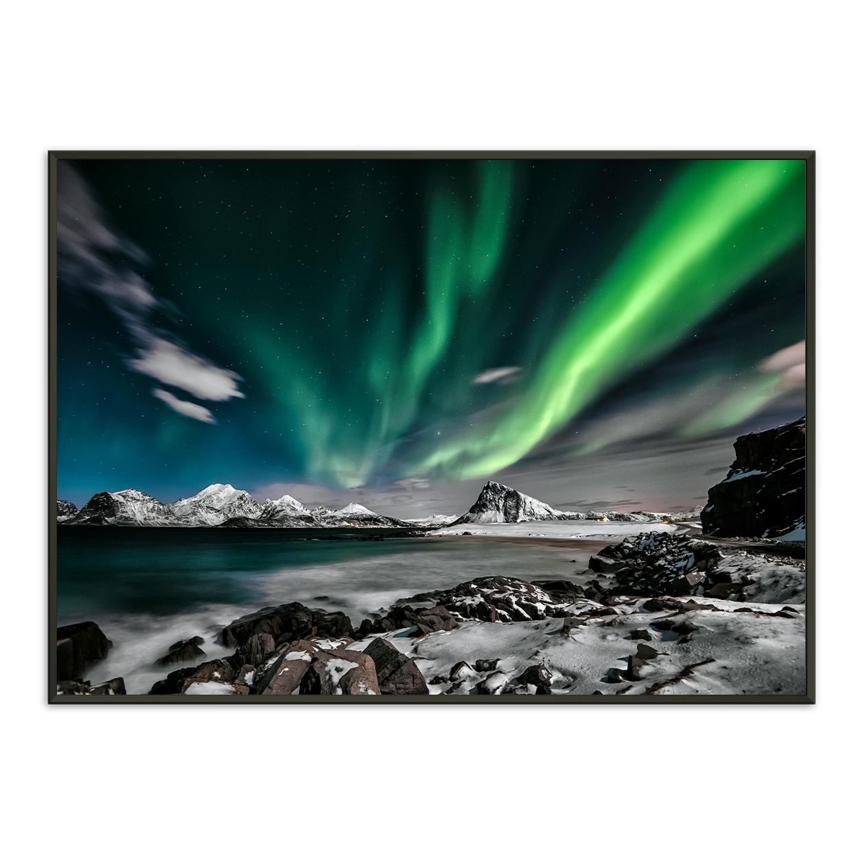 Northern Lights Framed Print