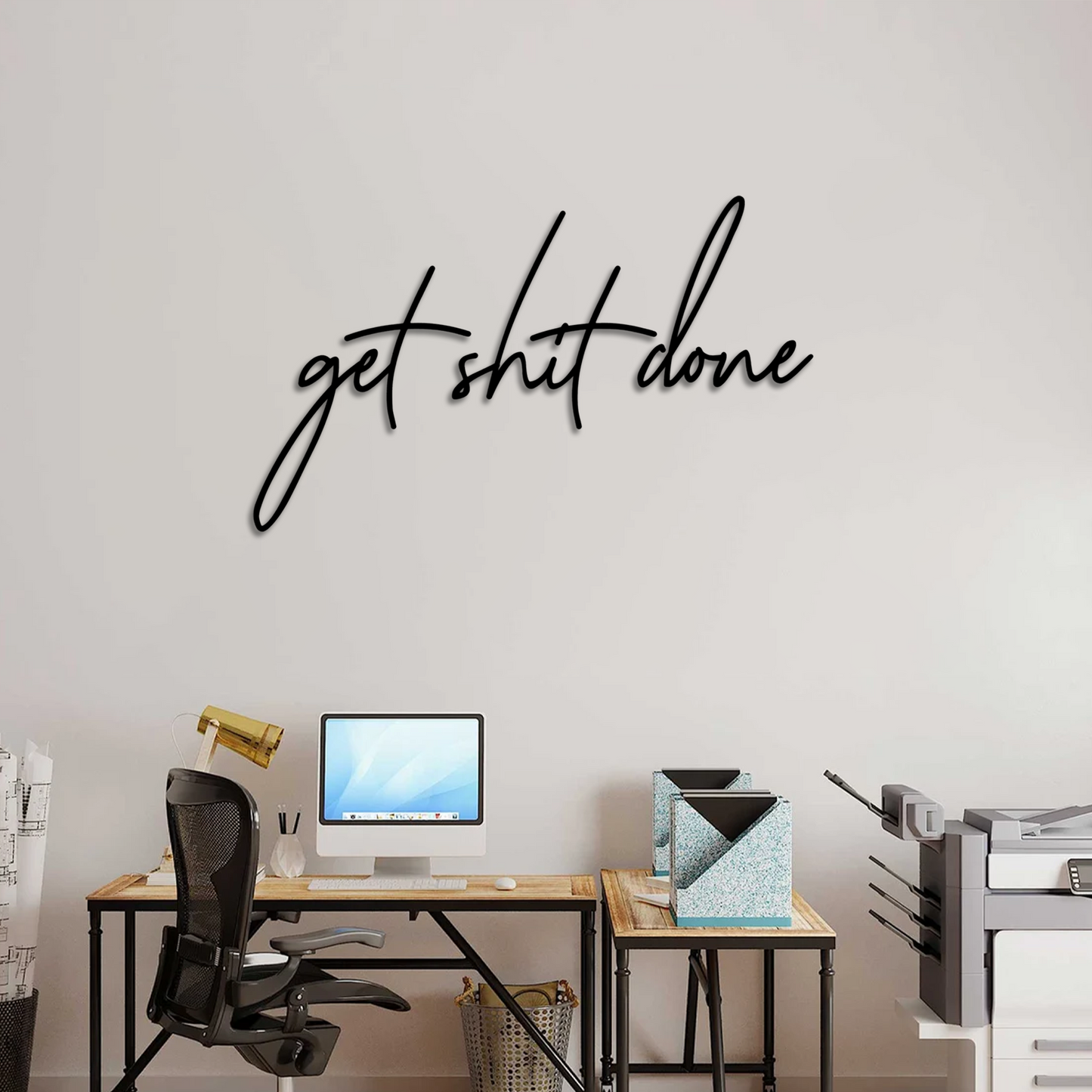 Get Shit Done Wall Art