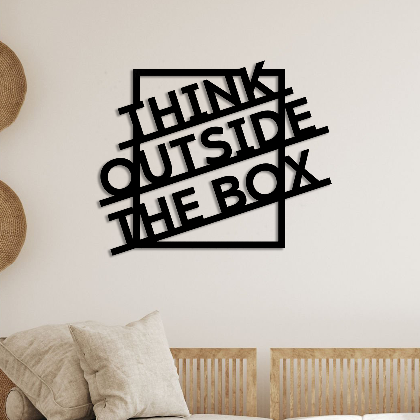Think Outside The Box Wall Art