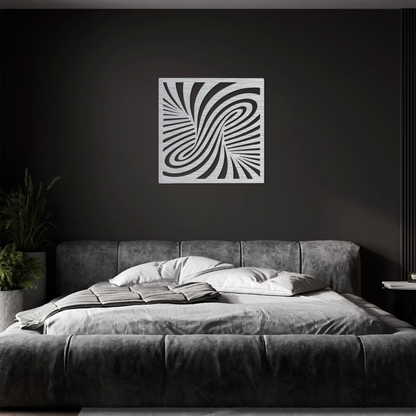 Dynamic Swirl Wall Art