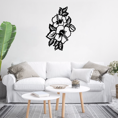 Hibiscus Charm Wall Art