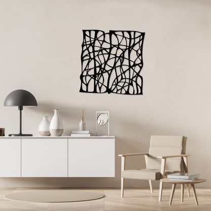 Fluid Lines Wall Art