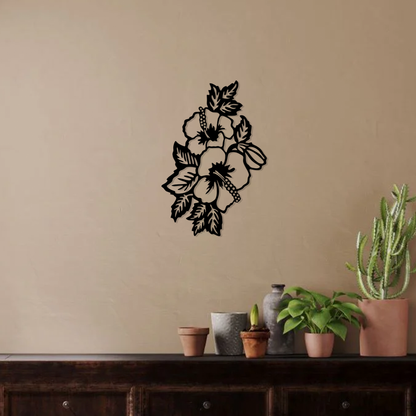 Hibiscus Charm Wall Art