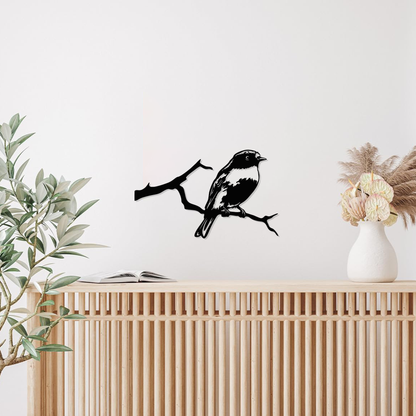Feathered Pause Wall Art