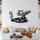 Peaceful Moose Wall Art