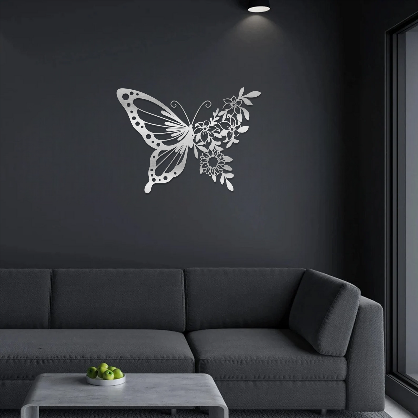 Floral Butterfly Wall Art