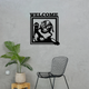 Welcome Doggo Wall Art