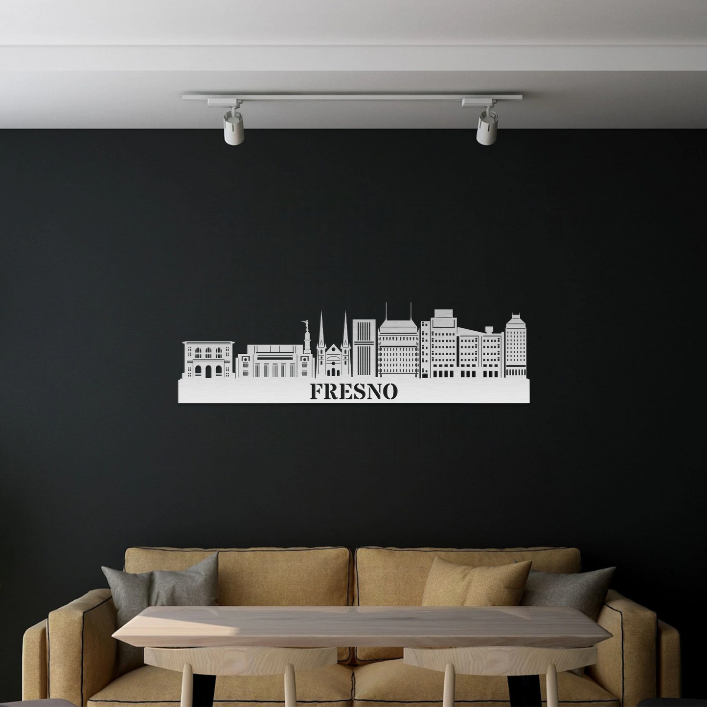 Fresno Skyline  Wall Art