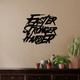 Faster Stronger Harder Wall Art