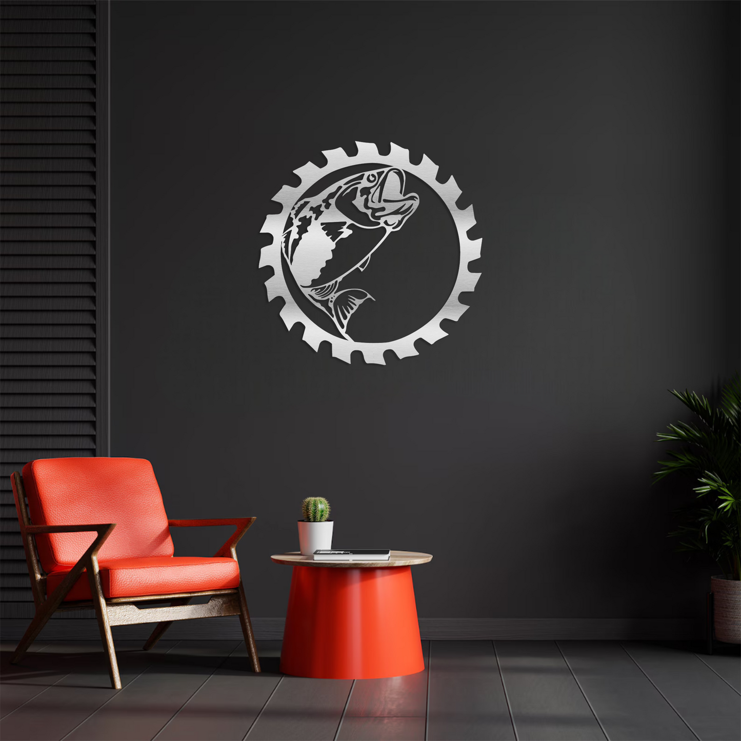 Gearhead Bass Wall Art