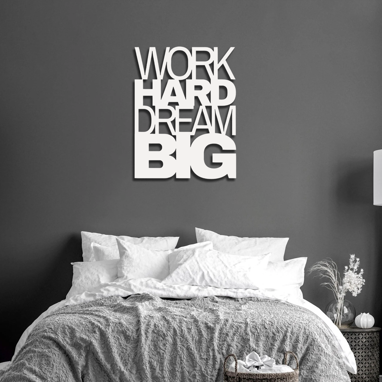 Work Hard Dream Big Wall Art