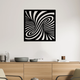 Dynamic Swirl Wall Art