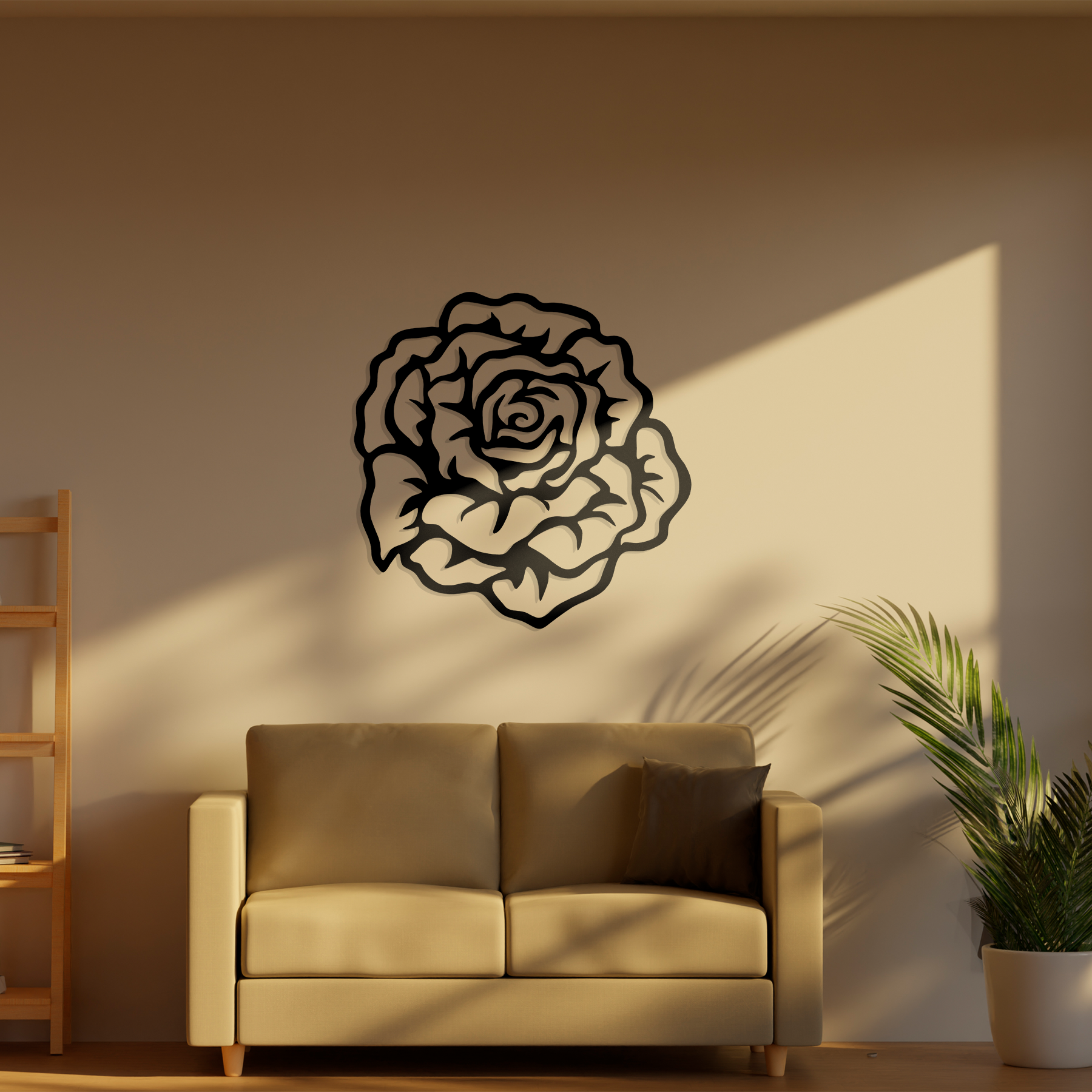Velvet Rose Wall Art – Elyseart