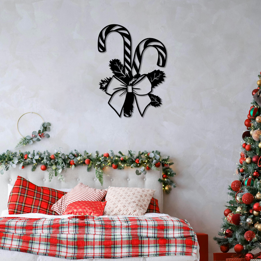 Candy Cane Wall Art
