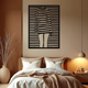 Striped Muse Wall Art