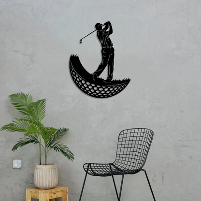Hole in One Wall Art