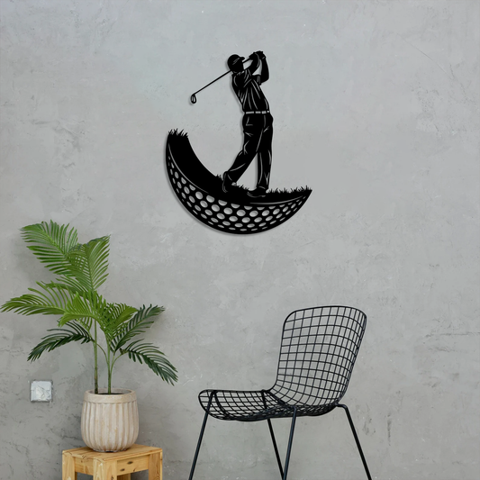 Hole in One Wall Art