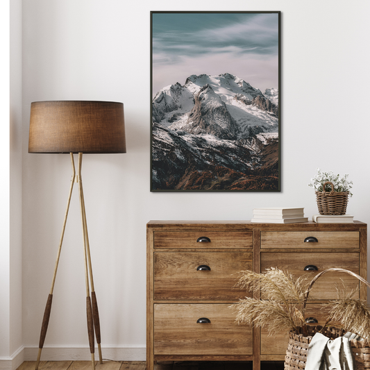 Frozen Majesty Framed Print