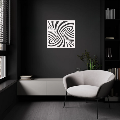 Dynamic Swirl Wall Art
