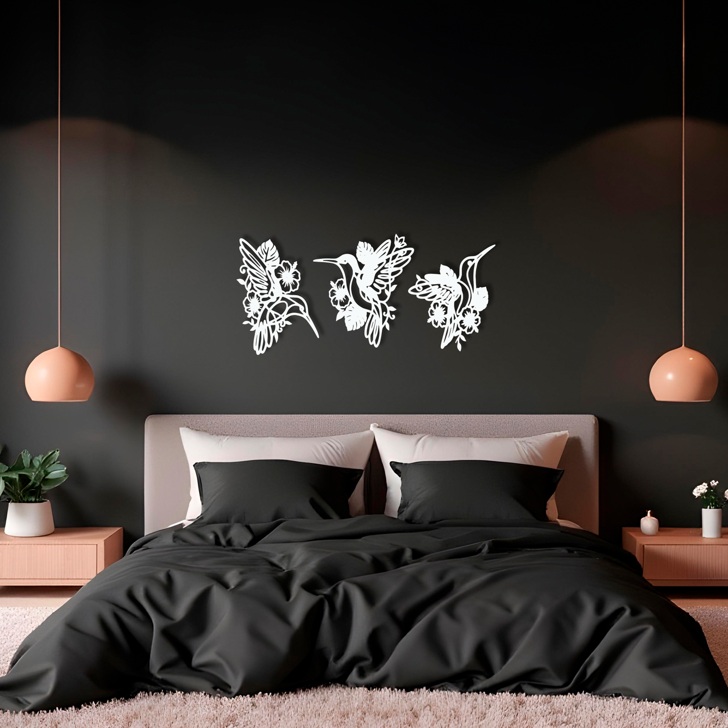 Humming Bloom Wall Art