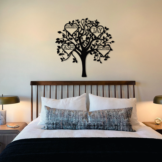 Personalized Family Tree Wall Art