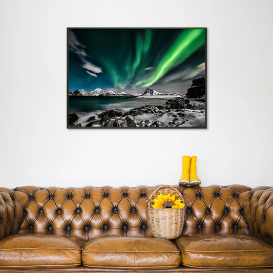Northern Lights Framed Print
