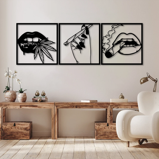Rebel Trio Wall Art