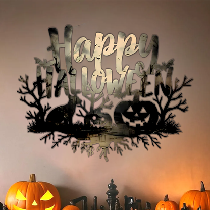 Happy Halloween Printed Wall Art