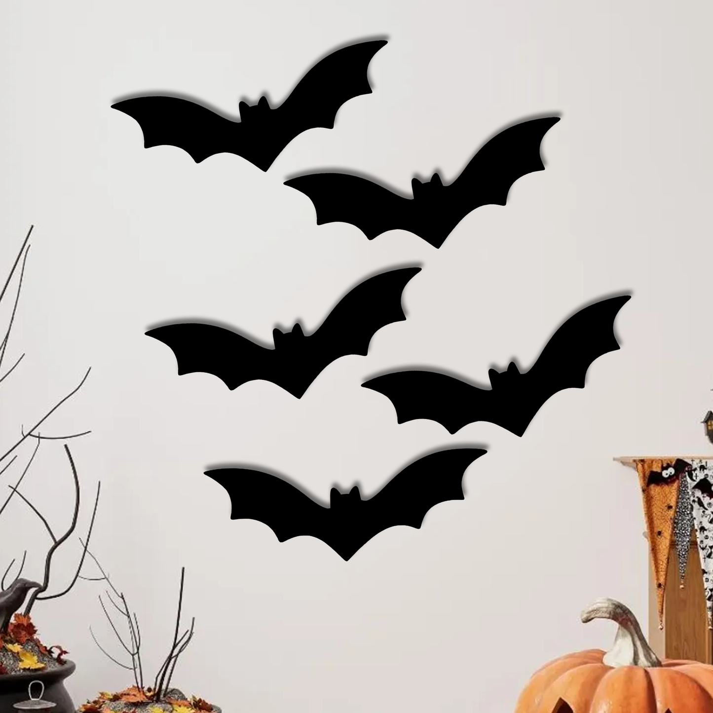 Halloween Bats Wall Art