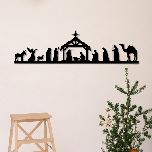 Nativity Scene Wall Art