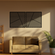 Abstract Lines Wall Art