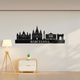 Barcelona Skyline Wall Art