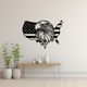 American Flag Eagle Wall Art