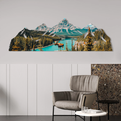 Glacier National Park Printed Wall Art