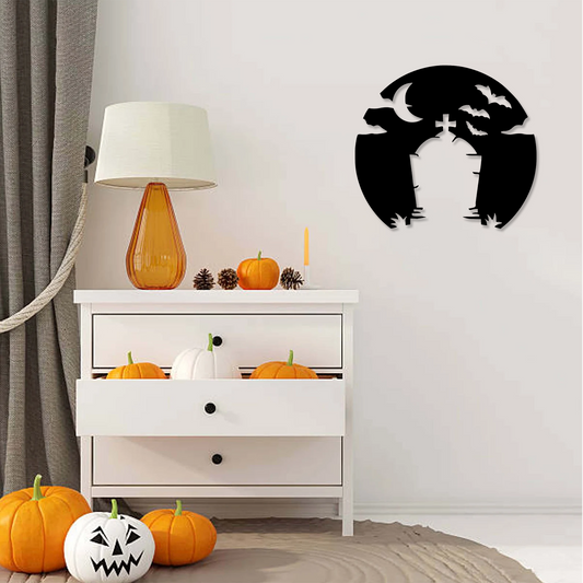 Haunted Tomb Wall Art