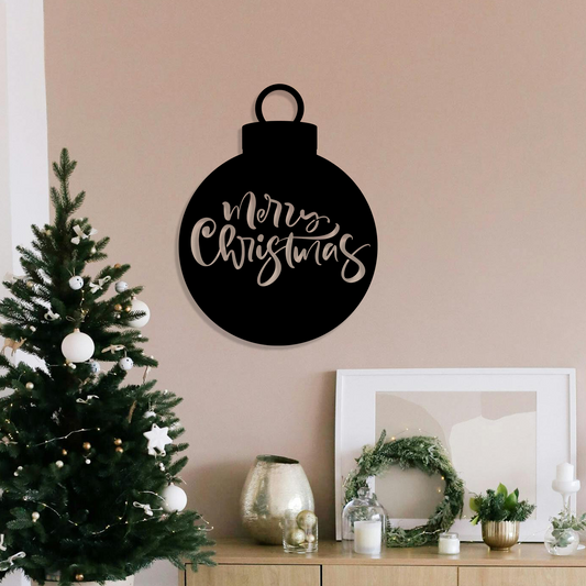 Christmas Ornament Wall Art