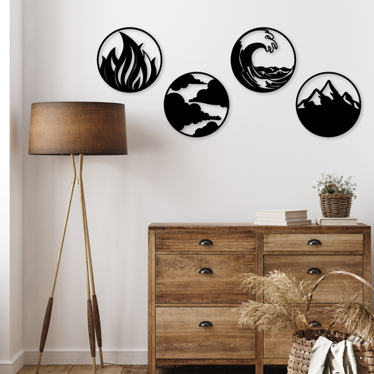 Four Elements Wall Art